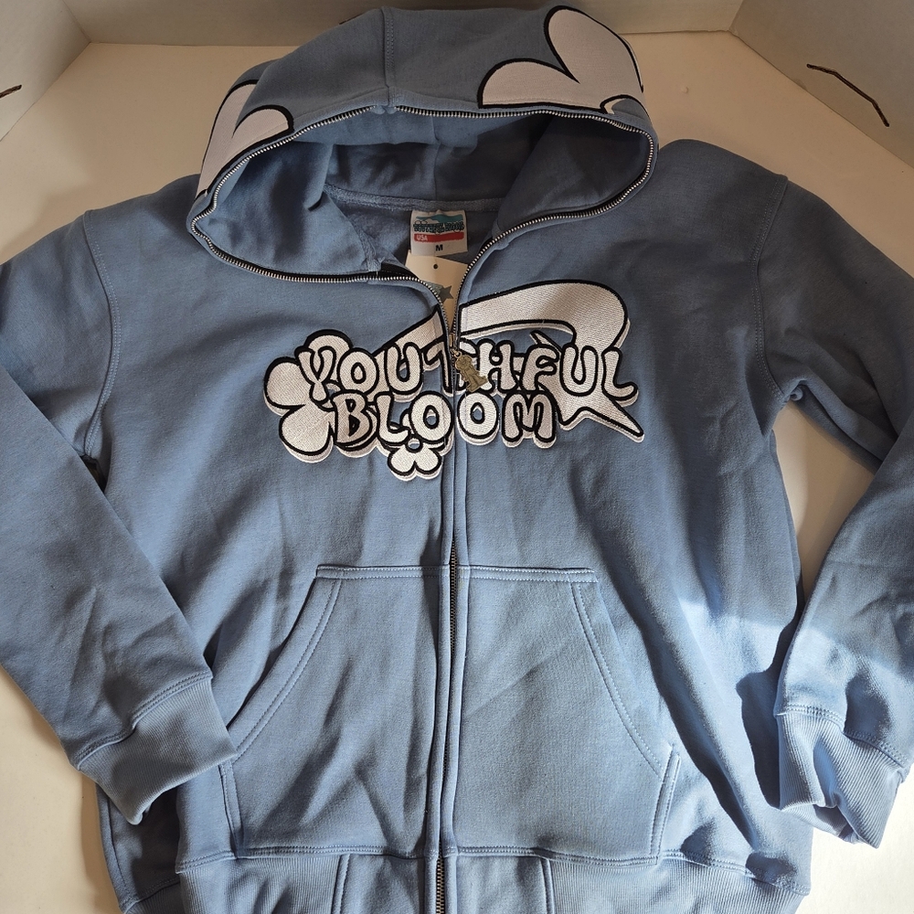 Blue Men's Youthful Bloom Jacket